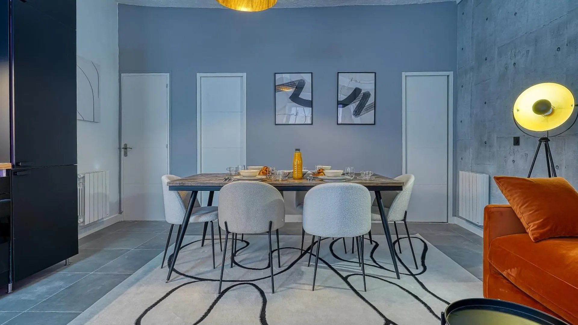 Elegant Loft Avec 2 Chambres Au Coeur De Párizs