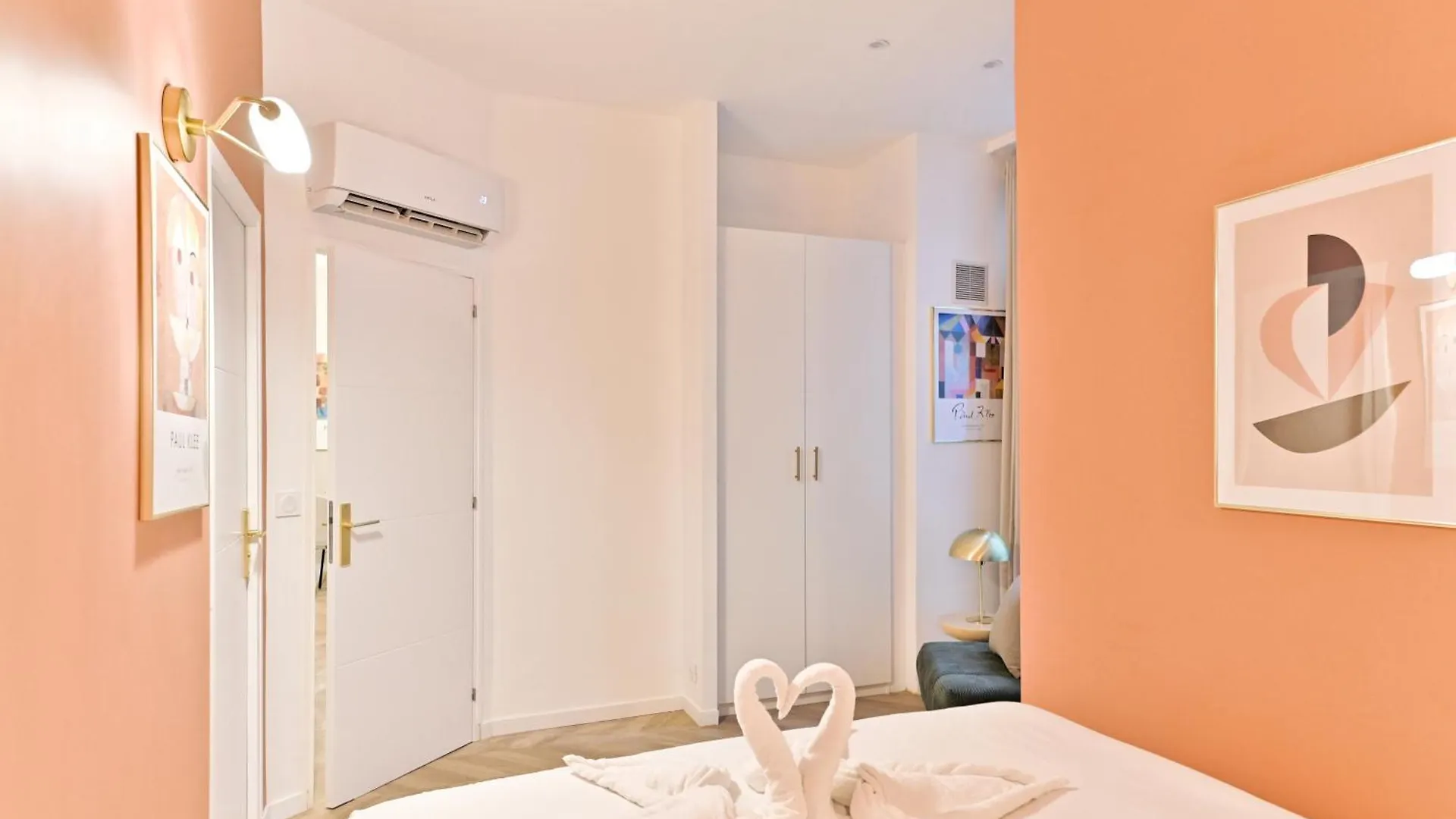 公寓 Elegant Loft Avec 2 Chambres Au Coeur De 巴黎