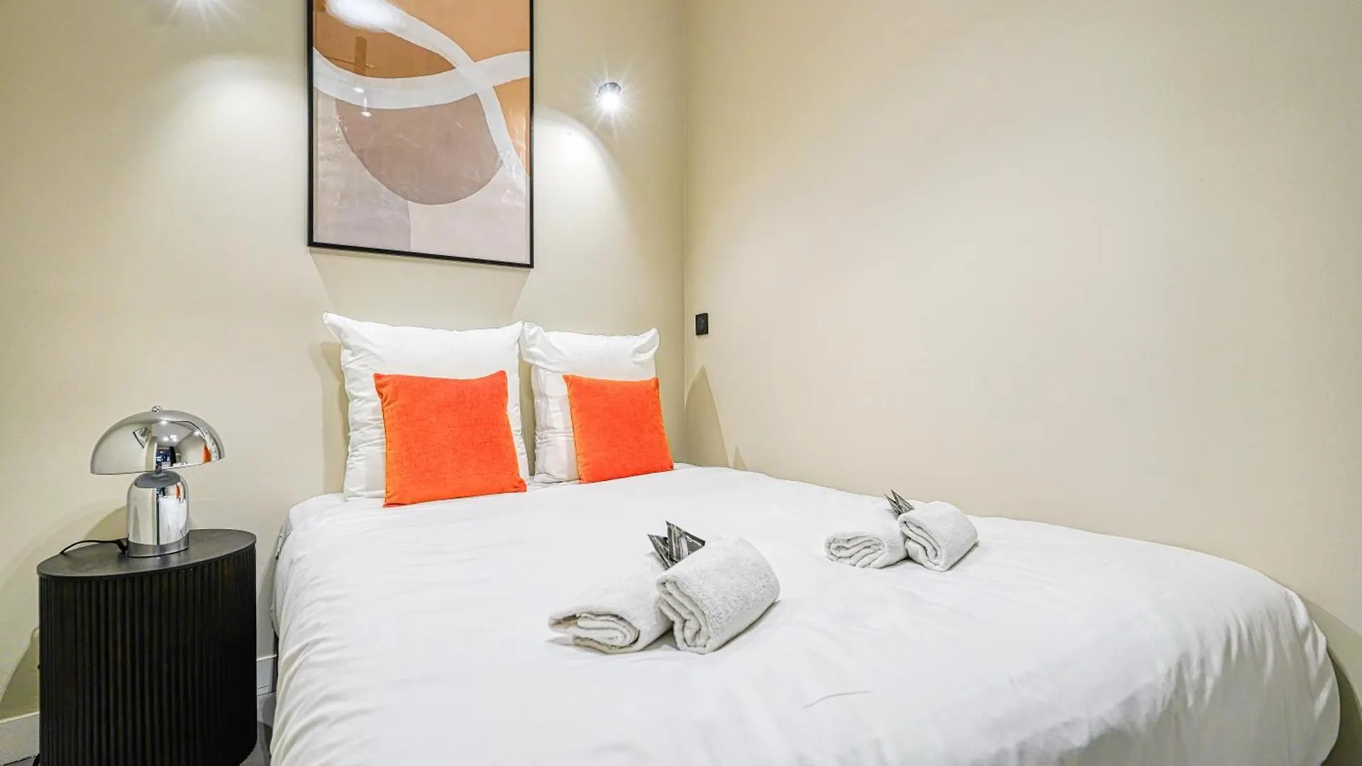 דירה Elegant Loft Avec 2 Chambres Au Coeur De פריז צרפת